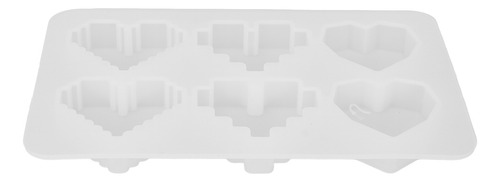 Molde De Jabón 3d Diy Con Forma De Corazón, Molde De Silicon