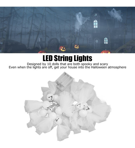 Cuerda Led String Outdoor 20, Modo Dual Para Muñecas Sunny D