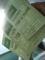 Comprar 3 Catalogos De Sellos - Filatelia -yvert & Tellier 1964