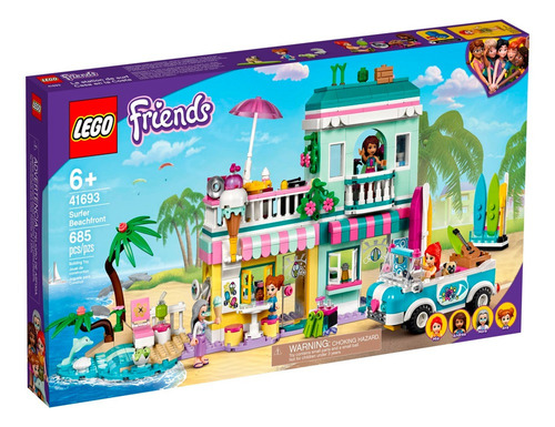 Lego Friends Beira-mar De Surfistas 41693