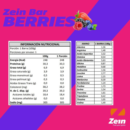 Box De 12 Barras De Proteina Zein Mix 3 Sabores 100gr - Zein