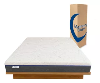 Colchón Memory Foam En Caja 10 Años Garantía Queen Size