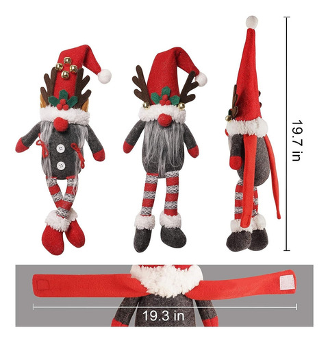 Juego De 2 Abrazaderas Para Cortina De Navidad