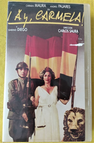 Ay Carmela - Carlos Saura - Videocasete Original (Usado)