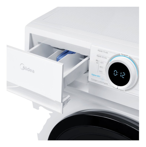 Lavarropas Midea 6 Kg Bl Mf100w60/w-uy