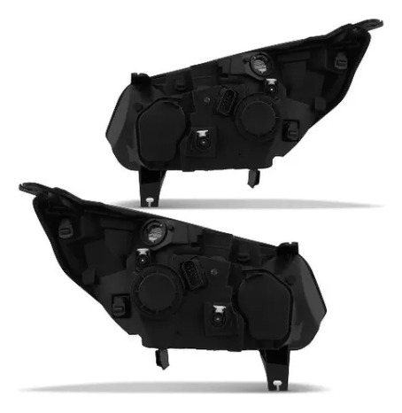Farol S10 2012 A 2019 Lt S/ Projetor Duplo Mascara Cromada