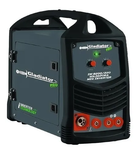 comprar Soldadora Inverter Mig Gladiator Pro - Im8200\u002F220 Color Gris Frecuencia 50-60Hz