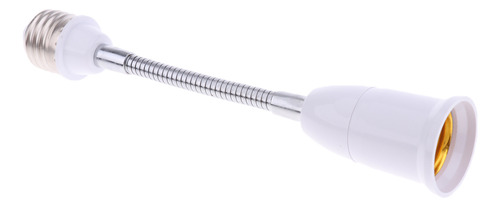Adaptador E27 A E27 20 Centímetros Blanco