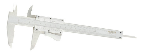 Calibrador Vernier Pie De Rey Urrea® 0-150 Mm, Acero Inox