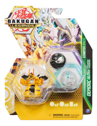 Bakugan® Legends Tripack Demorc Ultra, Colossus And Barbetra