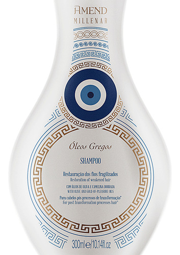 Shampoo 300ml Amend Millenar Óleos Gregos