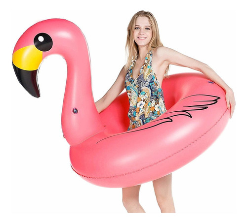 Inflable Para Piscina Flamenco Jasonwell Gigante Tubo De Flb