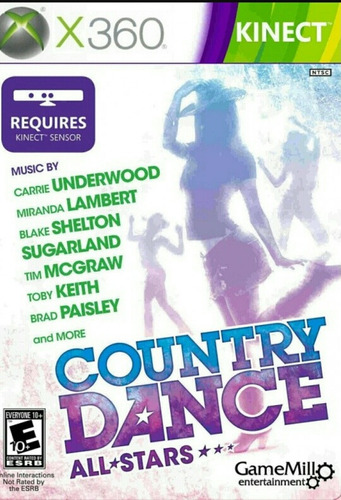 Kinect Música Country All Stars Exclusivo Xbox 360 12 Pagos