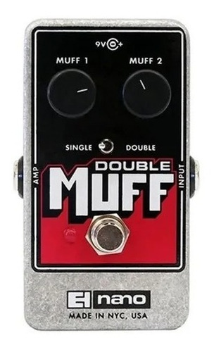 Pedal Electro Harmonix Nano Double Muff - Fuzz Overdrive.