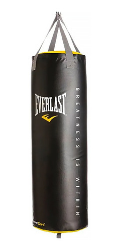 Imagen 2 de 6 de Kit Bolsa Everlast Nevatear 100 Libras 110x30 Cm + Guantines