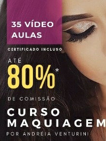 Imagem 1 de 1 de Curso De Maquiagem Com Certificado.
