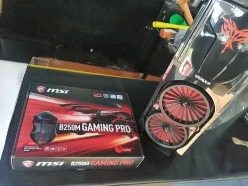 Placa Gaming Msi B250m Y Gabinete Sate Gaming-combo