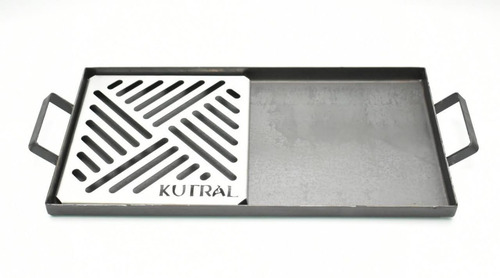 Imagen 3 de 7 de Bandeja Grill Para Plancha Kutral Parrilla