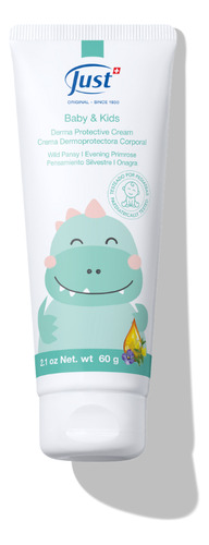 Crema Dermoprotectora Corporal X 60 Gr Bebes Y Niños Just