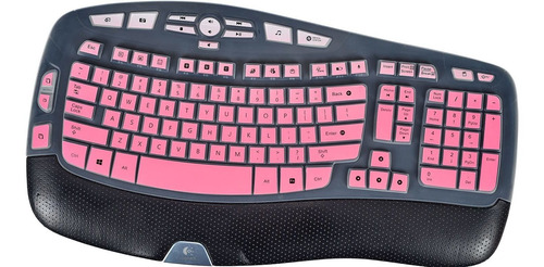 Estuche Teclado Para Logitech Mk Inalambrico Wave Color