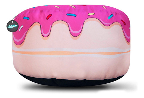 Imagen 3 de 10 de Puff Dona Donut Gigante Simpson Hombre Mujer Niños Fiaca Xl