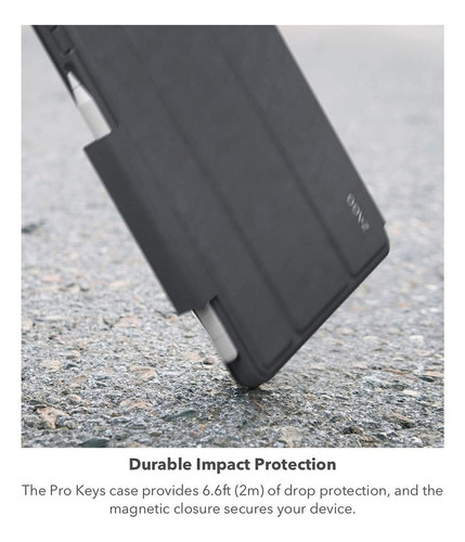 Case + Teclado Trackpad Zagg Para iPad Pro 11 M2 A2759 A2435
