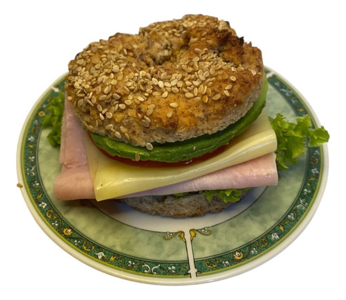 Bagels Keto Jengibre Limon -