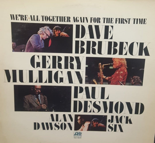 Dave Brubeck Gerry Mulligan Paul Desmond Lp