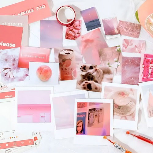 Kit Diario Creativo Journaling Scrapbook Álbum De Recortes