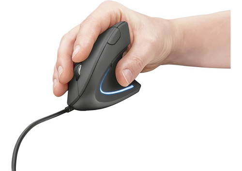 Mouse Vertical Fire Phoenix Ergonômico D5 Preto