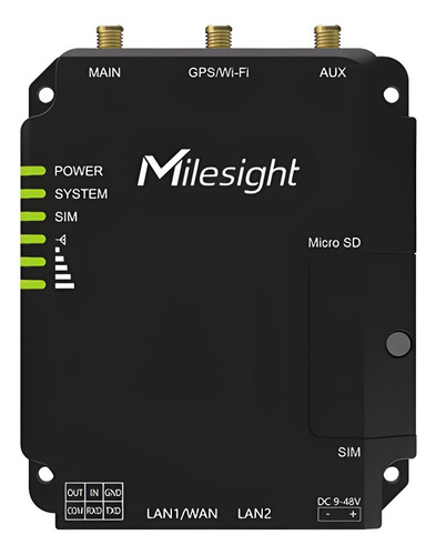 Router Celular Industrial 3g/4g Milesight Ur32-l04au-w