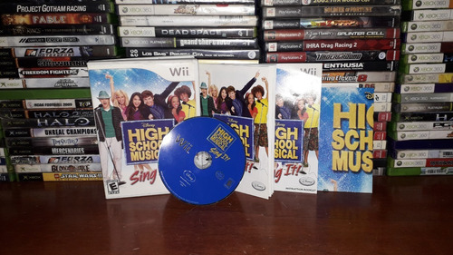 Video Juego Original High School Musical Sing I Consola Wii (Usado)