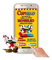 Comprar Invitación Interactiva Cuphead Botones Mapa Y Confirmar