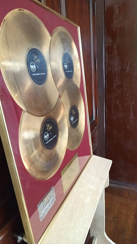Premio Discos De Oro De Juan Gabriel Certificado (Usado)
