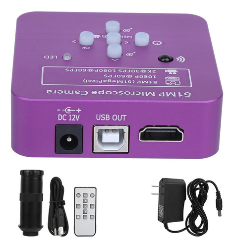 Enchufe Electrónico 100 A 240vac Los Eeuu Cámara Microscopio