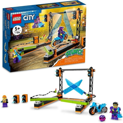 Kit Lego City Desafío Acrobático Espadas 60340 154 Piezas