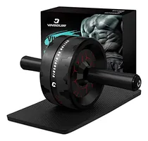 Comprar Rodillo Abdominal Vinsguir Para Entrenamiento De Abdominales, Equipo De Ejercicio Con Ruedas Abdominales Para Entrenamiento Central, Rodillo De Abdominales Para Gimnasio En Casa, Equipo De