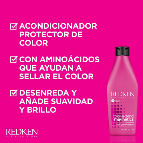 Acondicionador Cabello Teñido, Sin Sulfatos 250ml Redken