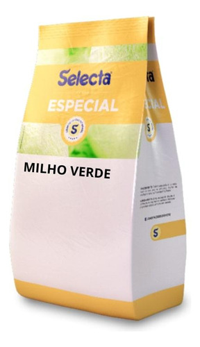 Base Saborizante Sorvete E Sobremesas Selecta Especial 1kg Especial Milho Verde
