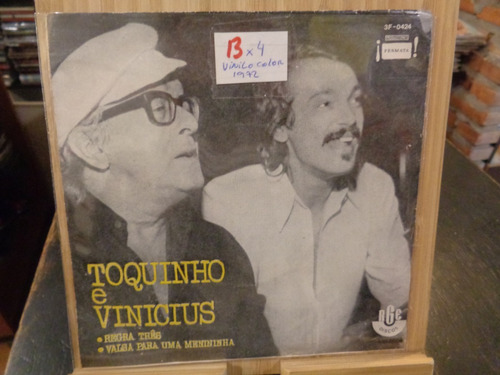 Toquinho E Vinicius Regra Tres Vinilo Color Simple Brasilera