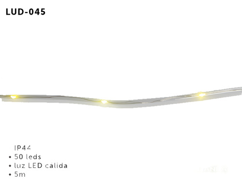 Manguera Serie Luces Navideñas Diseño Decorativo Luz Cálida
