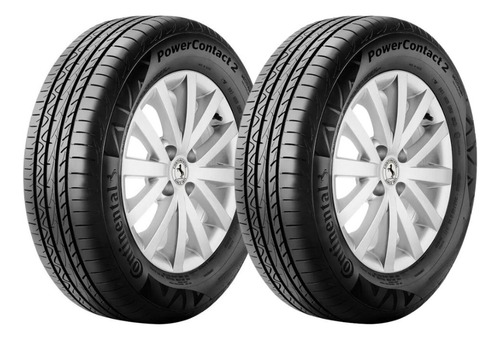 Kit De 2 Pneus Continental Powercontact 2 205/55r16 91 V