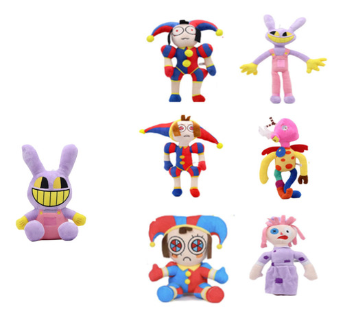 8pcs Peluche Digital Circus, Pel - Unidad a $232606