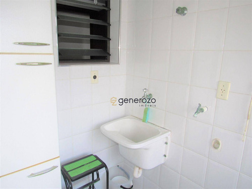 Imagem 11 de 17 de Apartamento A Venda Na Praia Do Tombo - Guarujá, 01 Dormitório, Com Garagem E Lazer - Ap0496