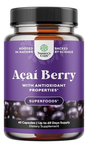 Acai Berry Antioxidante Suplemento De Pérdida De Peso Para 