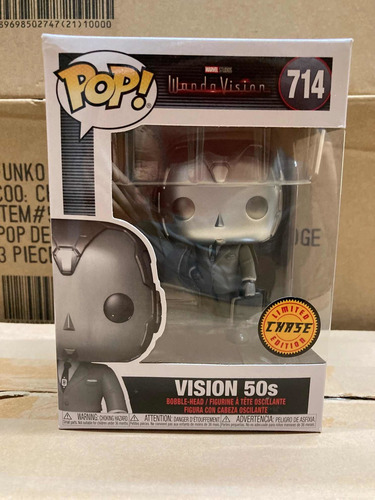Vision 70s Chase 714 Wandavision Marvel Funko Pop Original