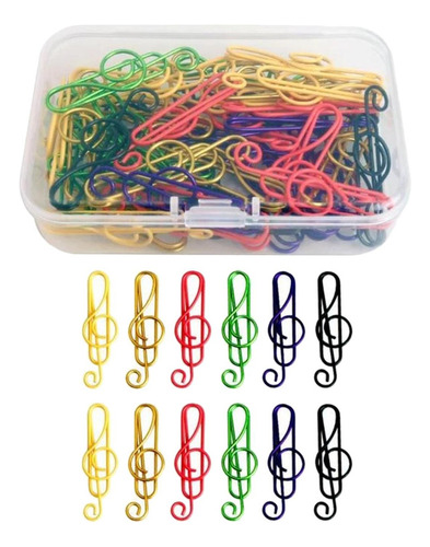 Y 100x Clips For Papel De Oficina