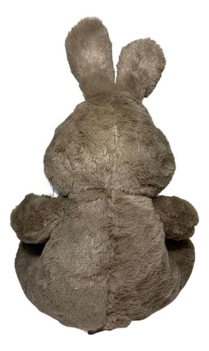 Coelho De Pelúcia Super Macio 30cm Cor Marrom