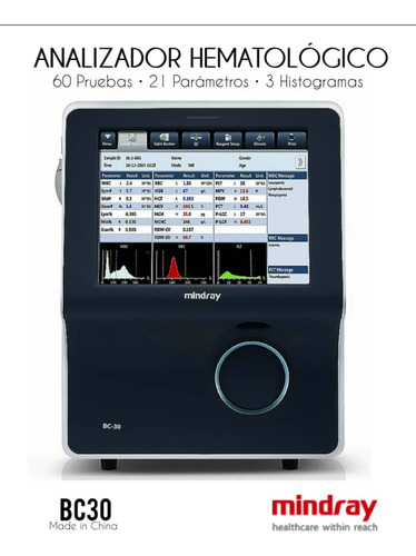 Analizador De Laboratorio Automático Hematología 