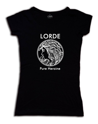 Remera Lorde Pure Heroine Writer In The Dark